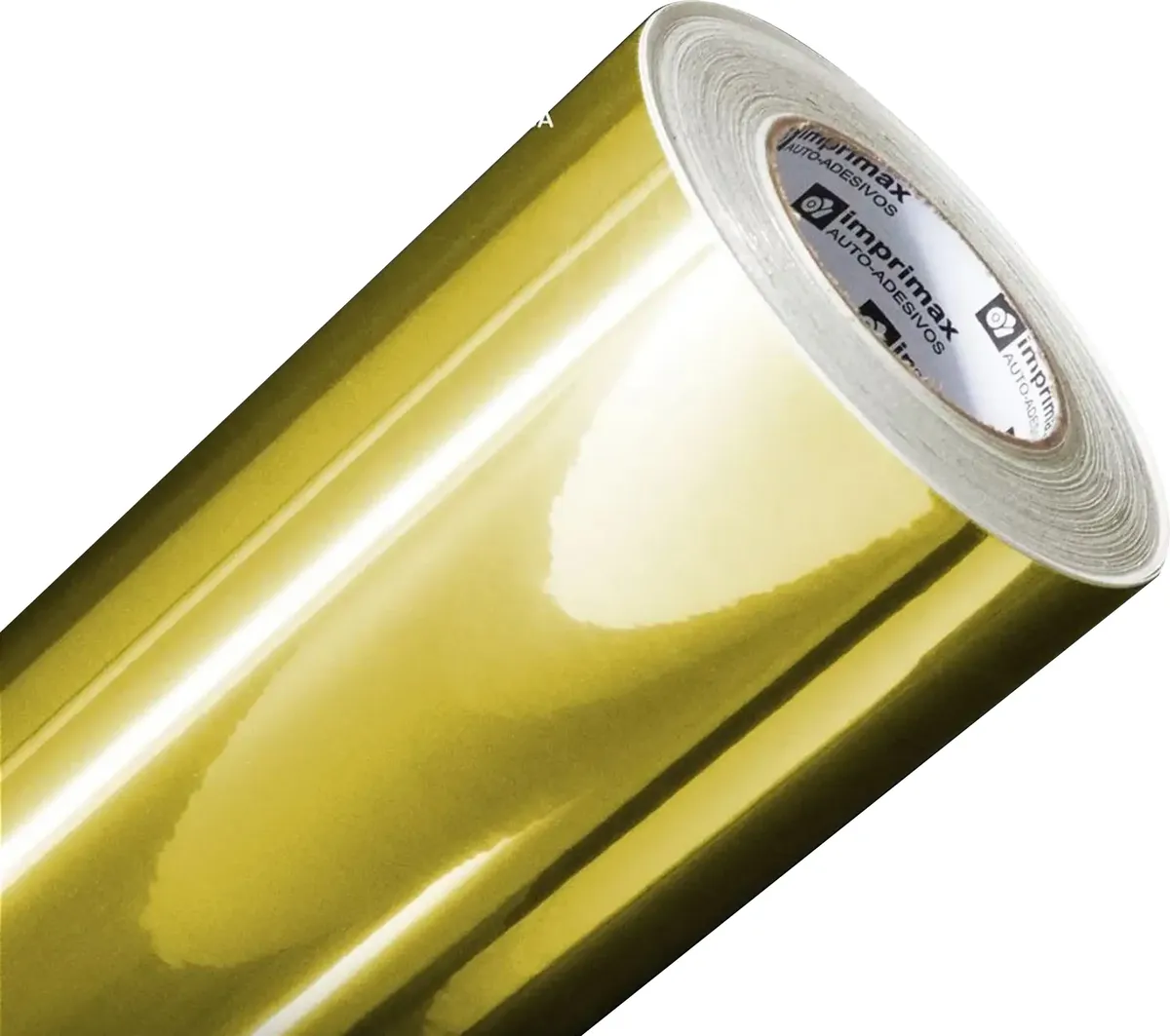 Adesivo vinil acabamento dourado