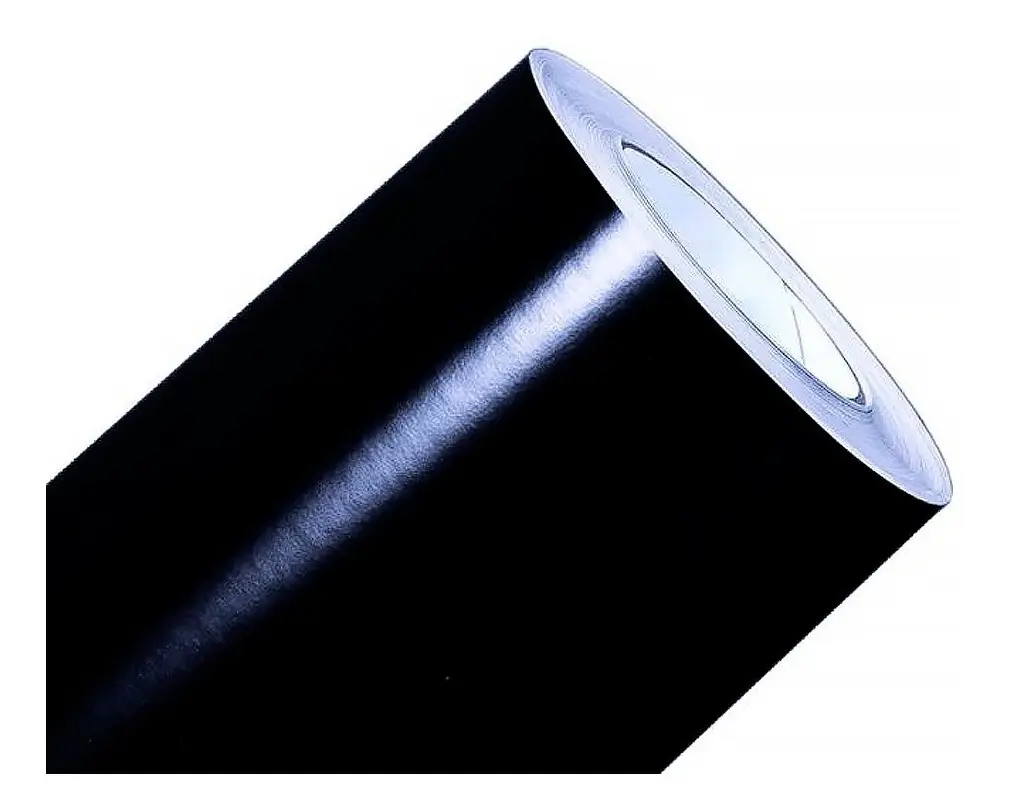 Adesivo vinil acabamento preto