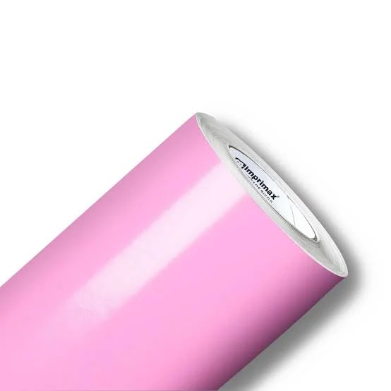 Adesivo vinil acabamento rosa